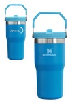 Stanley® Stanley® 20oz IceFlow™ Flip Straw Tumbler - STN32 cyan blue