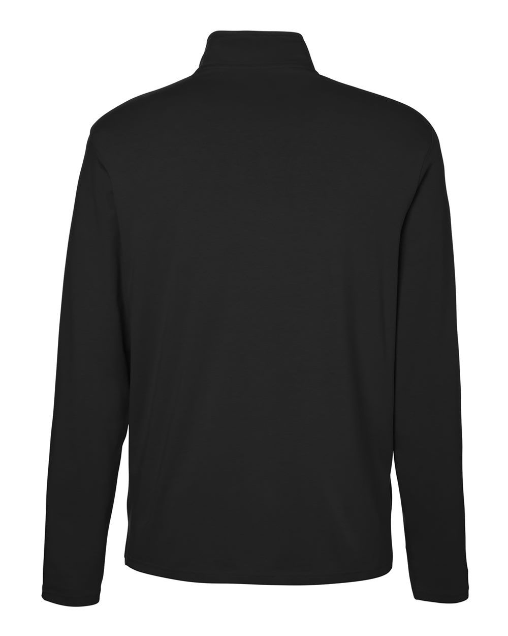 Devon & Jones Men's Raleigh Stretch Quarter-Zip Pullover - DG425 Black