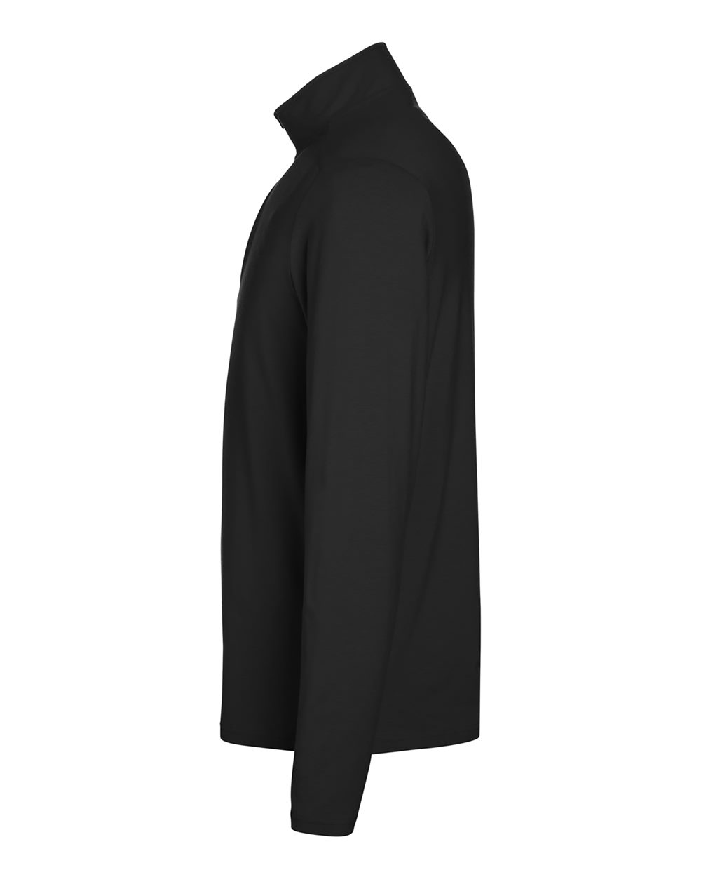 Devon & Jones Men's Raleigh Stretch Quarter-Zip Pullover - DG425 Black