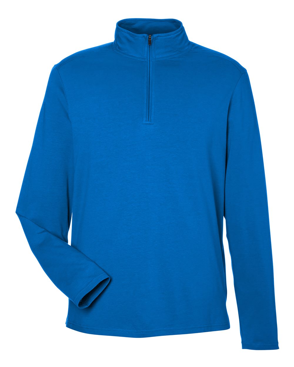 Devon & Jones Men's Raleigh Stretch Quarter-Zip Pullover - DG425 French Blue