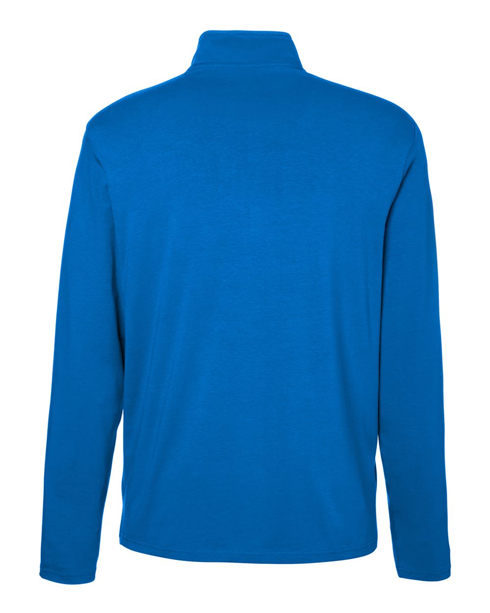Devon & Jones Men's Raleigh Stretch Quarter-Zip Pullover - DG425 French Blue