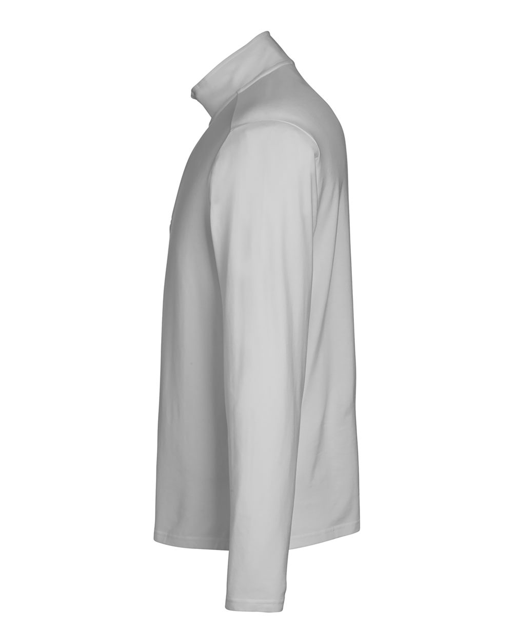 Devon & Jones Men's Raleigh Stretch Quarter-Zip Pullover - DG425 Grey