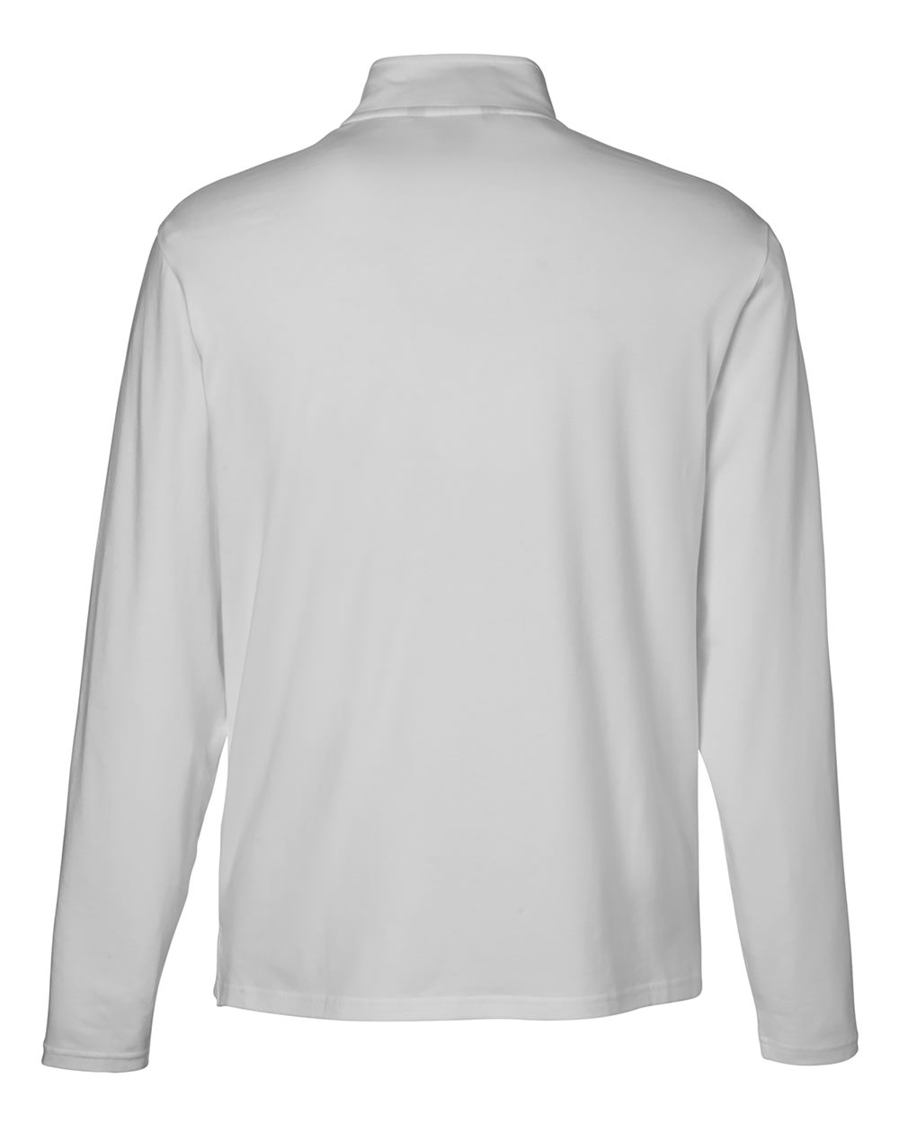 Devon & Jones Men's Raleigh Stretch Quarter-Zip Pullover - DG425 Grey