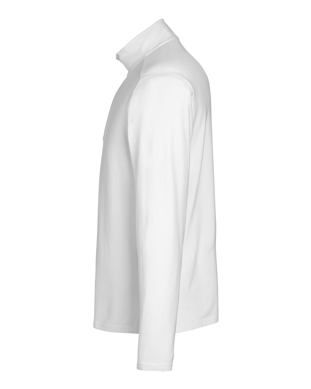 Devon & Jones Men's Raleigh Stretch Quarter-Zip Pullover - DG425 White