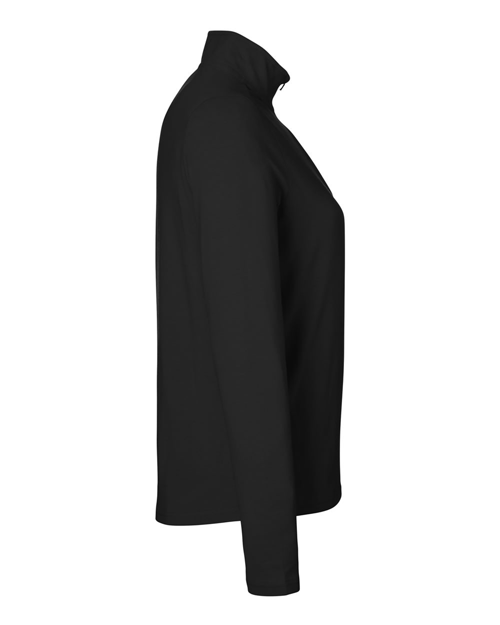 Devon & Jones Women's Raleigh Stretch Quarter-Zip Pullover - DG425W Black