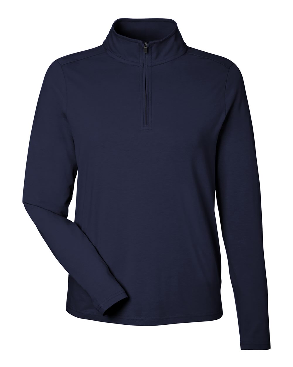 Devon & Jones Women's Raleigh Stretch Quarter-Zip Pullover - DG425W Navy