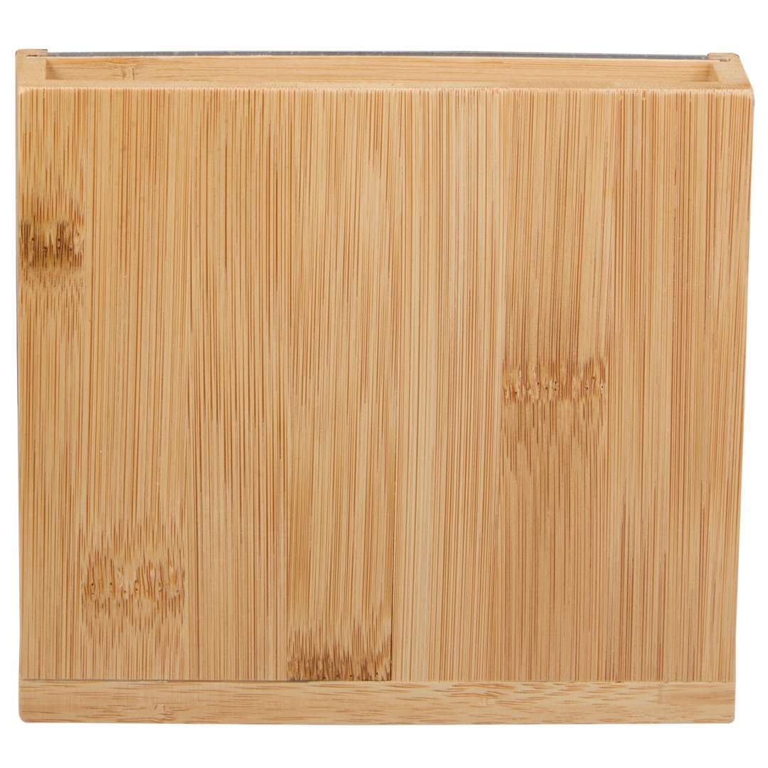 FSC&#174; 100% Bamboo Photo Frame Desktop Organizer - SM-9035 Natural