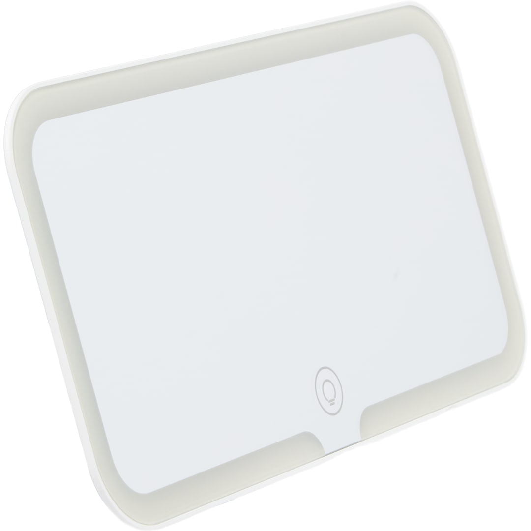 Car Visor Lighted Mirror - SM-9565 White