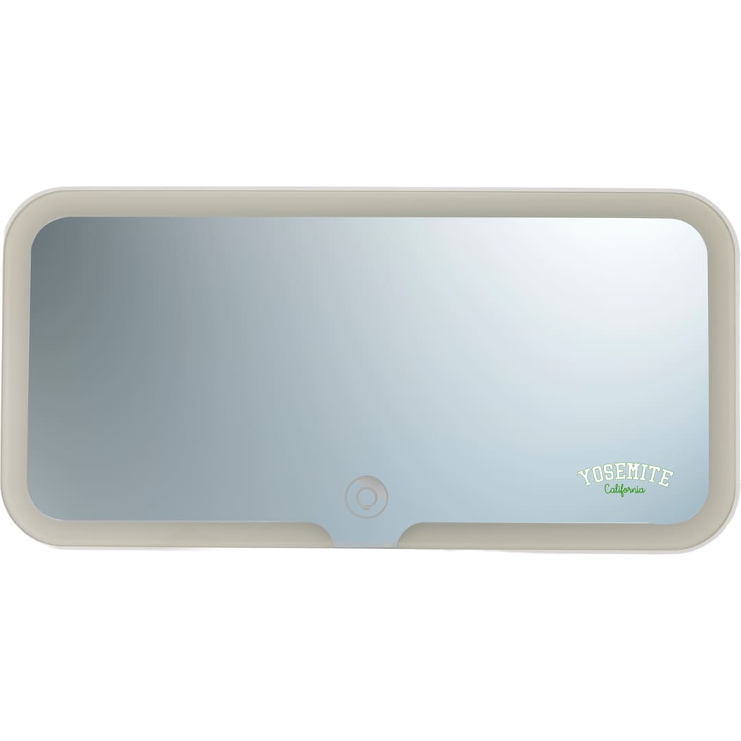 Car Visor Lighted Mirror - SM-9565 White