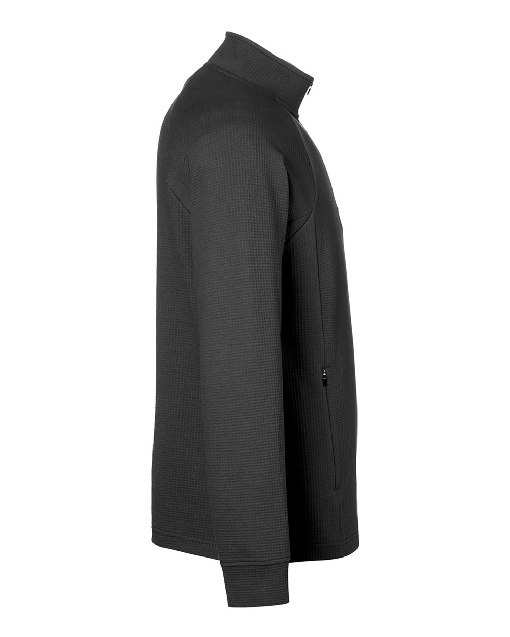 North End Men's Rhythm Waffle Quarter-Zip Pullover - NE200 Black