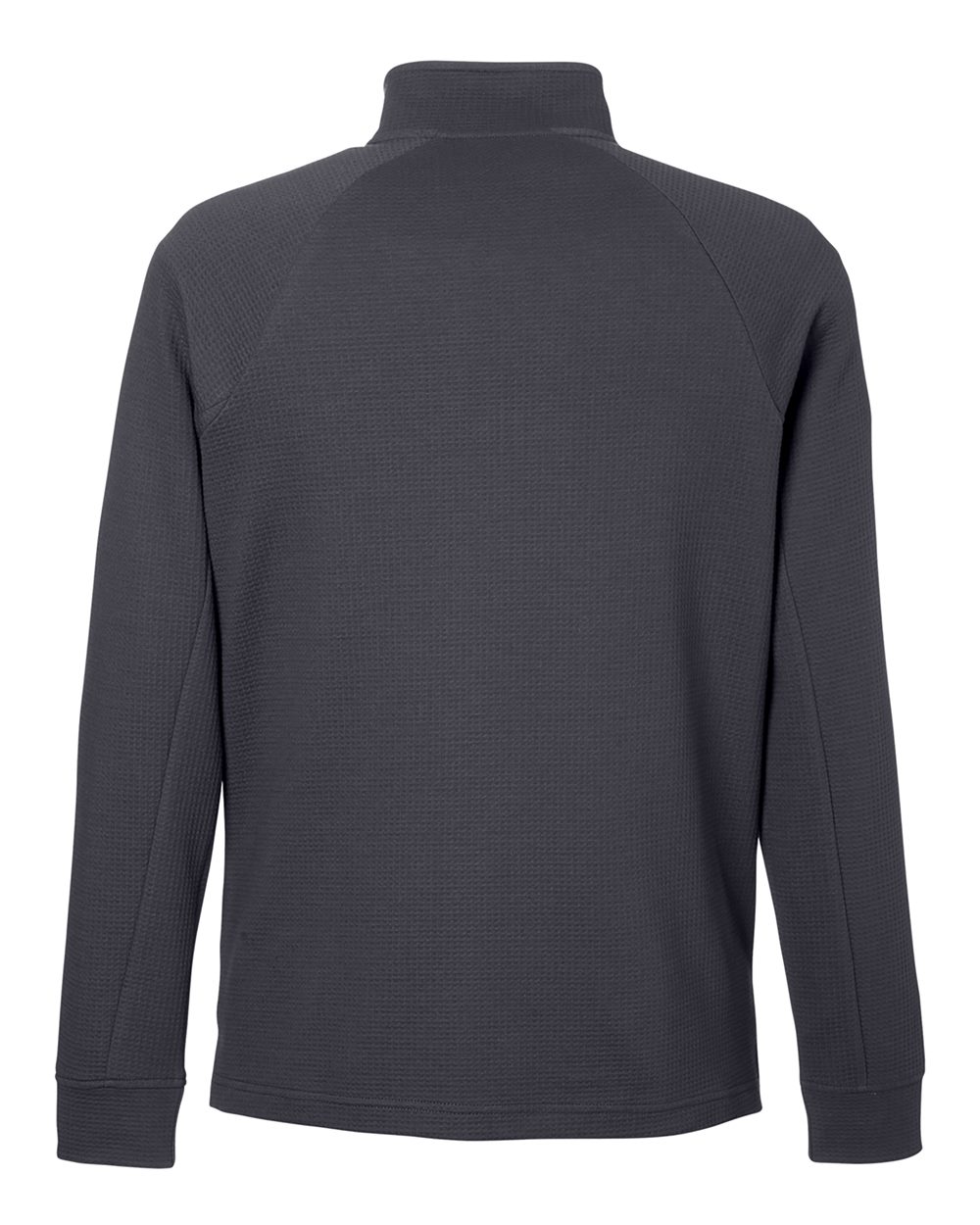 North End Men's Rhythm Waffle Quarter-Zip Pullover - NE200 Carbon