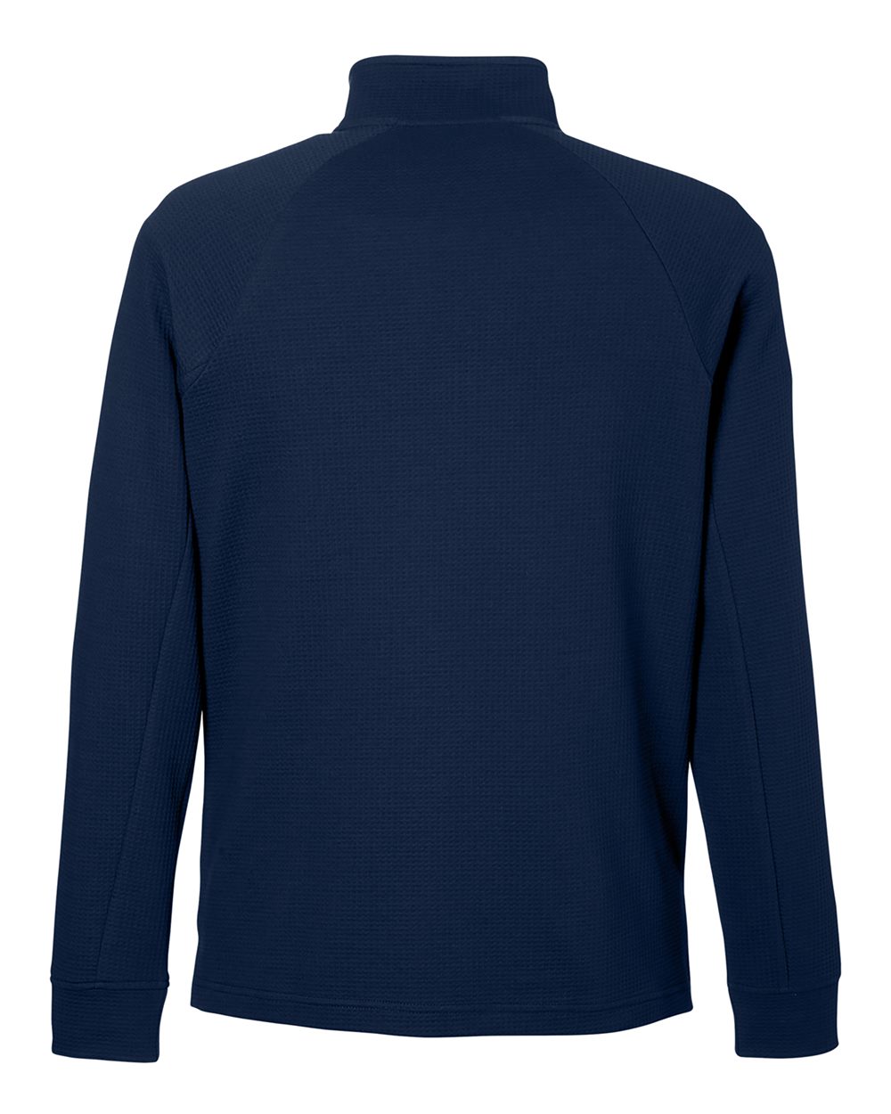North End Men's Rhythm Waffle Quarter-Zip Pullover - NE200 Classic Navy