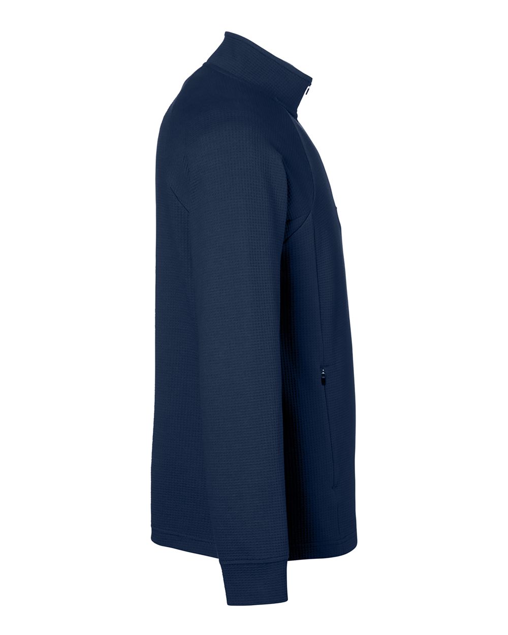 North End Men's Rhythm Waffle Quarter-Zip Pullover - NE200 Classic Navy