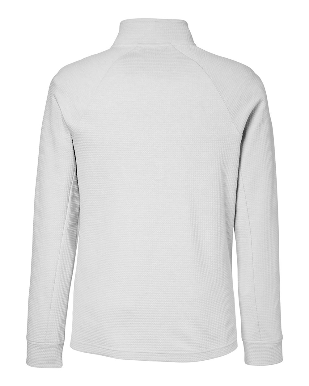 North End Men's Rhythm Waffle Quarter-Zip Pullover - NE200 Platinum