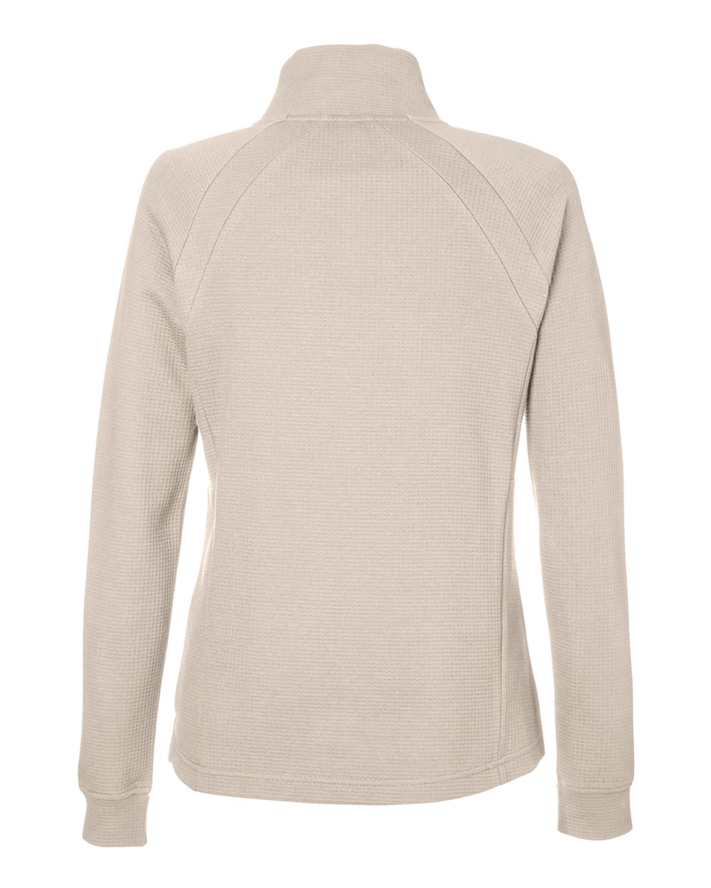 North End Women's Rhythm Waffle Cross-Neck Pullover - NE200W Oatmeal