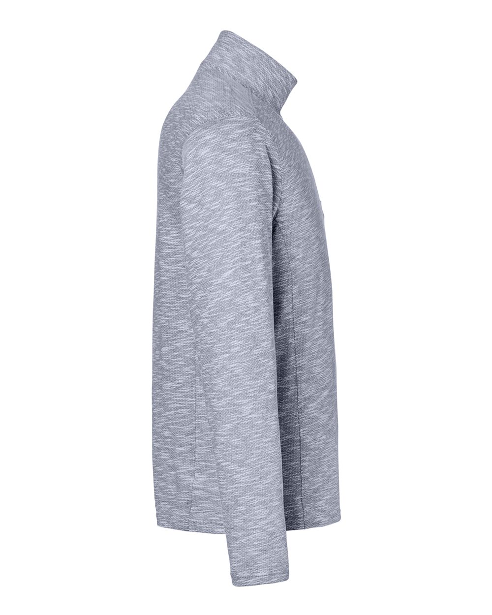 North End Men's Eclipse Jacquard Quarter-Zip Pullover - NE415 Classic Navy Heather