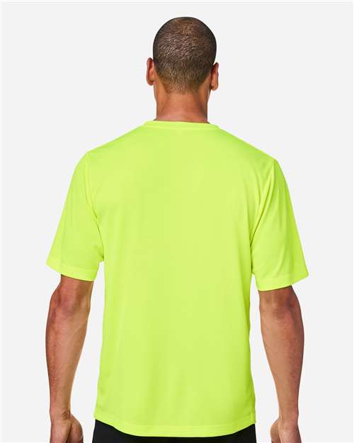 Team 365 Men's Zone Performance Mesh T-Shirt - TT15 Safety Yellow