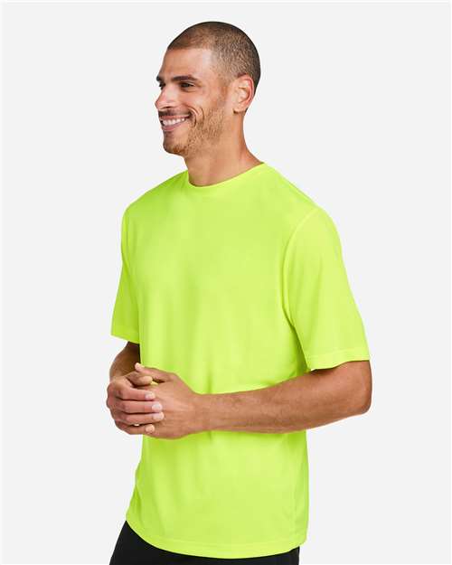 Team 365 Men's Zone Performance Mesh T-Shirt - TT15 Safety Yellow