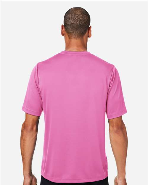 Team 365 Men's Zone Performance Mesh T-Shirt - TT15 Sport Charity Pink