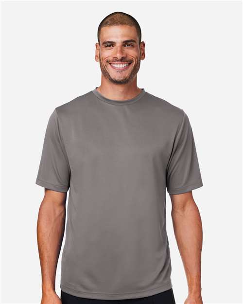 Team 365 Men's Zone Performance Mesh T-Shirt - TT15 Sport Graphite