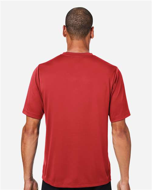 Team 365 Men's Zone Performance Mesh T-Shirt - TT15 Sport Scarlet Red
