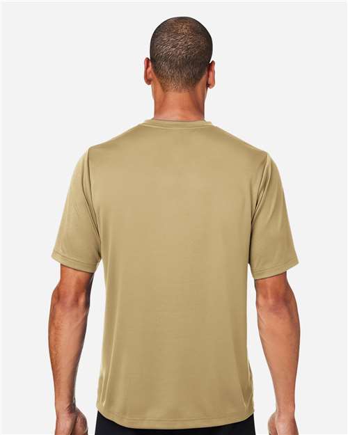 Team 365 Men's Zone Performance Mesh T-Shirt - TT15 Sport Vegas Gold