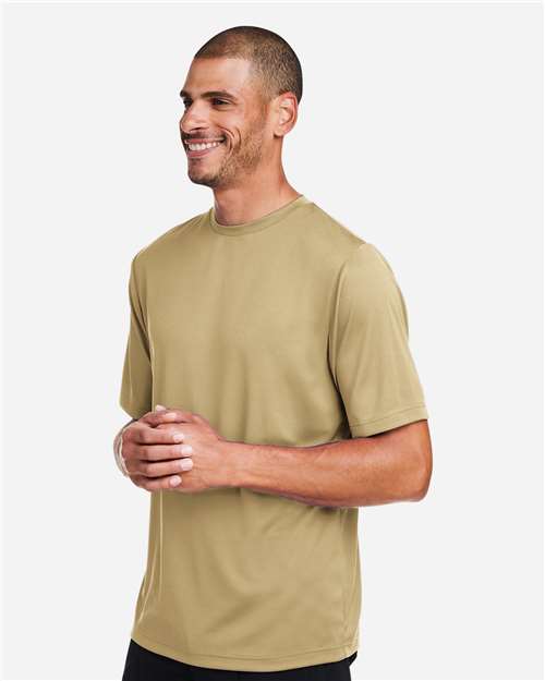 Team 365 Men's Zone Performance Mesh T-Shirt - TT15 Sport Vegas Gold