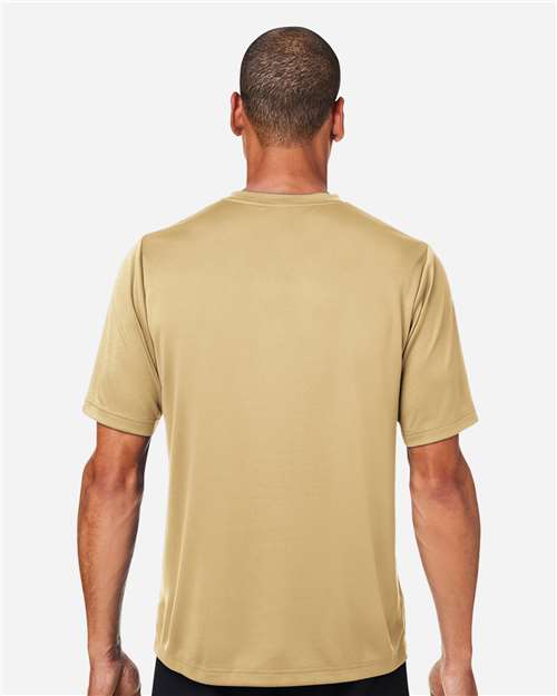 Team 365 Men's Zone Performance Mesh T-Shirt - TT15 Sport Vegas Gold