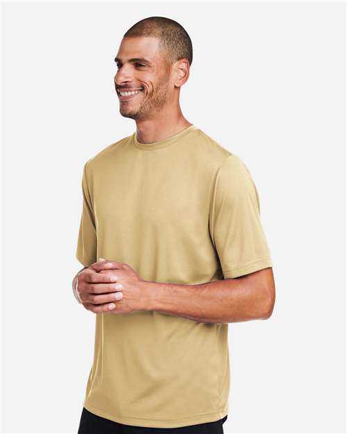 Team 365 Men's Zone Performance Mesh T-Shirt - TT15 Sport Vegas Gold