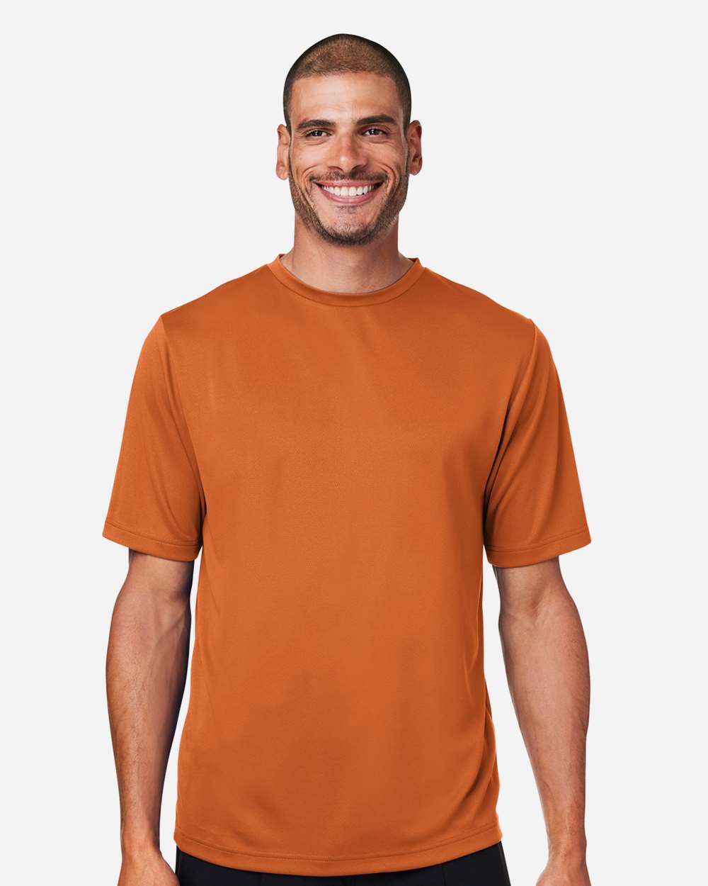 Team 365 Men's Zone Performance Mesh T-Shirt - TT15 Sport Burnt Orange