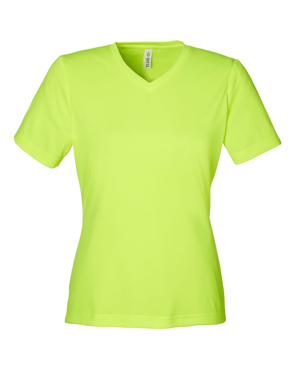 Team 365 Women's Zone Performance Mesh T-Shirt - TT15W Safety Yellow