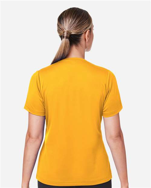 Team 365 Women's Zone Performance Mesh T-Shirt - TT15W Sport Athletic Gold