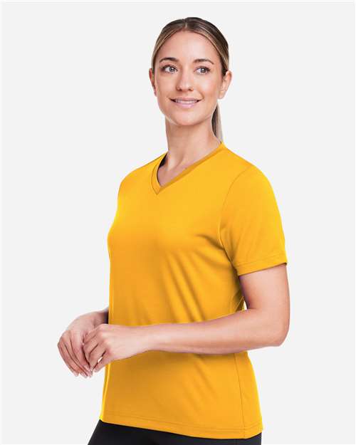 Team 365 Women's Zone Performance Mesh T-Shirt - TT15W Sport Athletic Gold