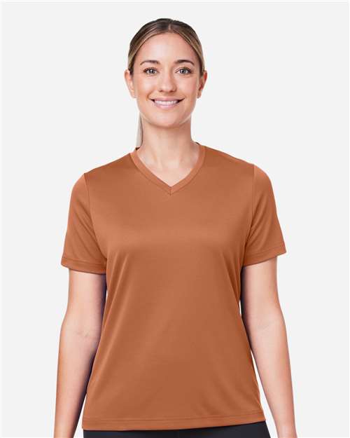 Team 365 Women's Zone Performance Mesh T-Shirt - TT15W Sport Burnt Orange