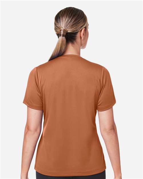 Team 365 Women's Zone Performance Mesh T-Shirt - TT15W Sport Burnt Orange