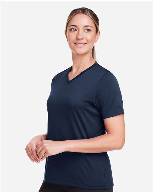 Team 365 Women's Zone Performance Mesh T-Shirt - TT15W Sport Dark Navy