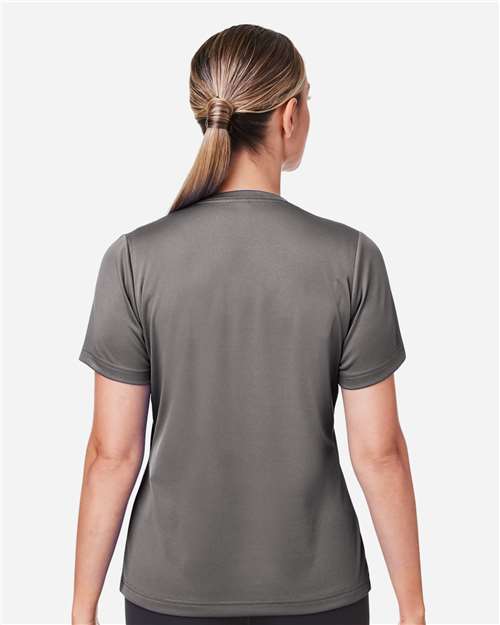 Team 365 Women's Zone Performance Mesh T-Shirt - TT15W Sport Graphite