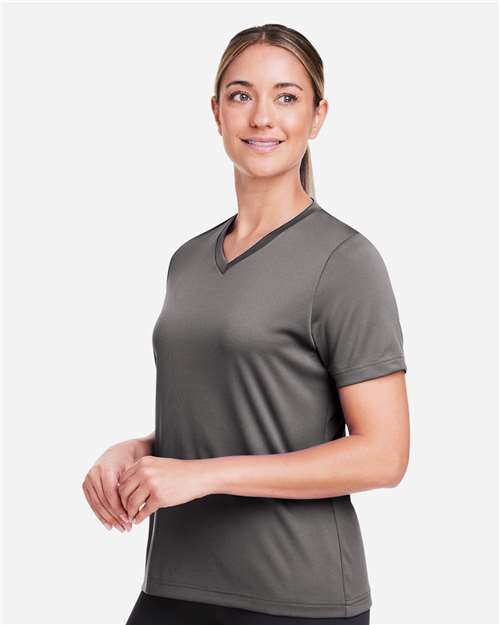 Team 365 Women's Zone Performance Mesh T-Shirt - TT15W Sport Graphite