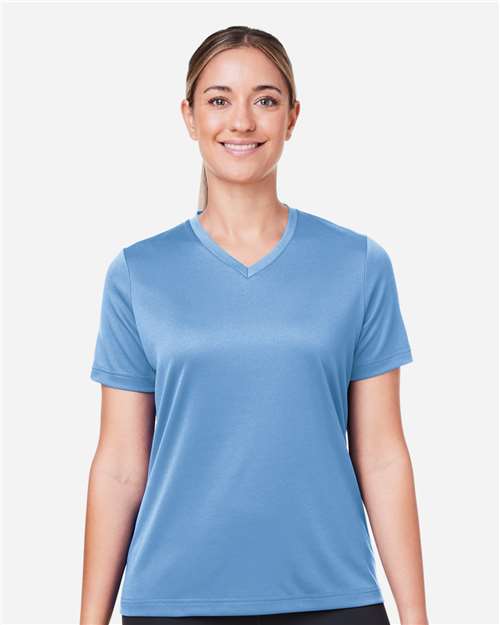 Team 365 Women's Zone Performance Mesh T-Shirt - TT15W Sport Light Blue