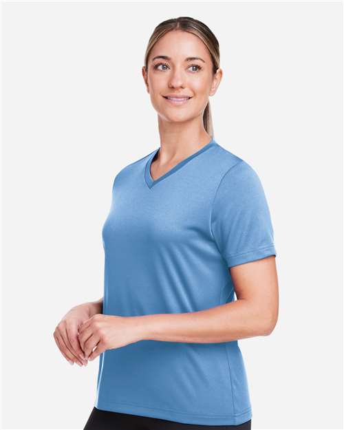 Team 365 Women's Zone Performance Mesh T-Shirt - TT15W Sport Light Blue