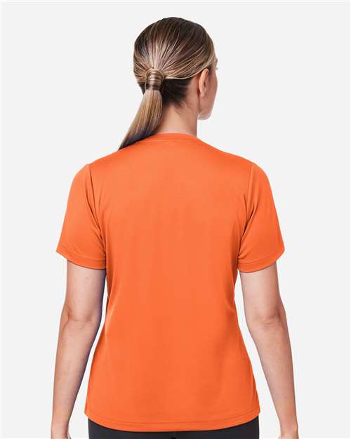Team 365 Women's Zone Performance Mesh T-Shirt - TT15W Sport Orange