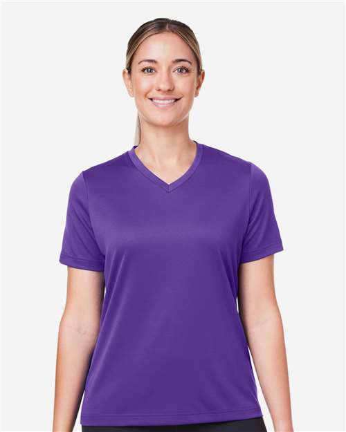 Team 365 Women's Zone Performance Mesh T-Shirt - TT15W Sport Purple