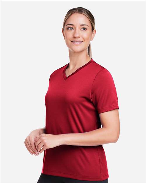 Team 365 Women's Zone Performance Mesh T-Shirt - TT15W Sport Red