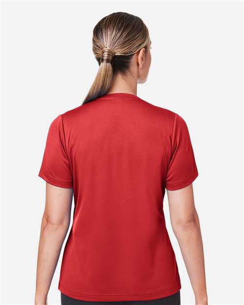 Team 365 Women's Zone Performance Mesh T-Shirt - TT15W Sport Scarlet Red