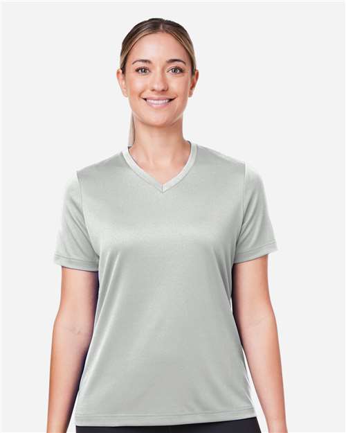 Team 365 Women's Zone Performance Mesh T-Shirt - TT15W Sport Silver