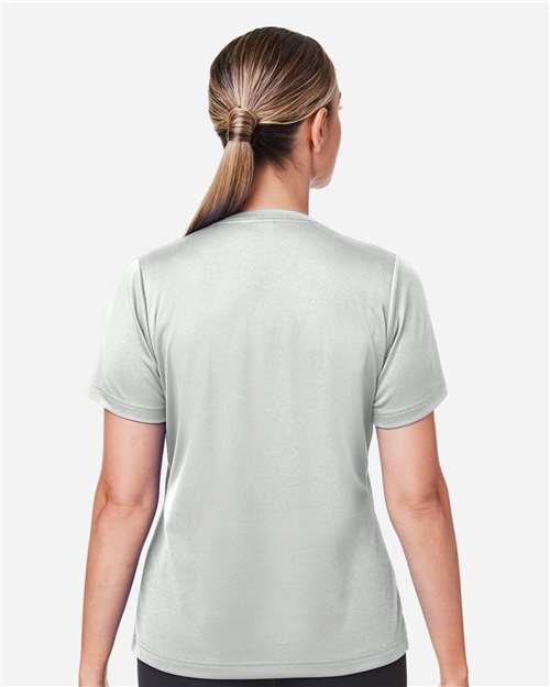 Team 365 Women's Zone Performance Mesh T-Shirt - TT15W Sport Silver