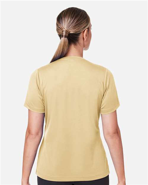 Team 365 Women's Zone Performance Mesh T-Shirt - TT15W Sport Vegas Gold