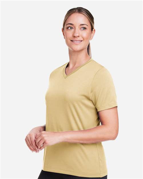 Team 365 Women's Zone Performance Mesh T-Shirt - TT15W Sport Vegas Gold