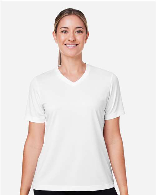 Team 365 Women's Zone Performance Mesh T-Shirt - TT15W White