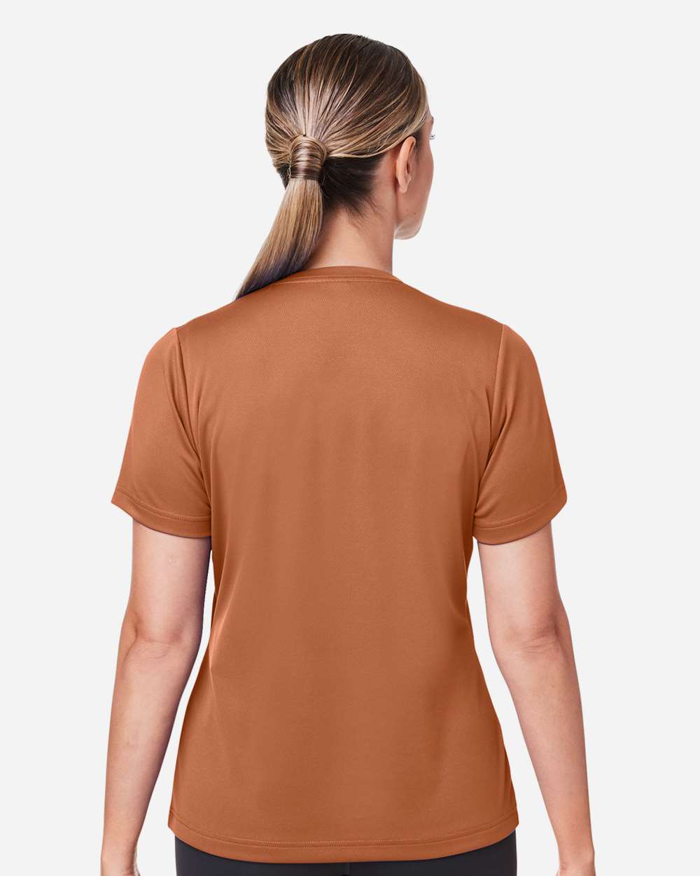 Team 365 Women's Zone Performance Mesh T-Shirt - TT15W Sport Burnt Orange